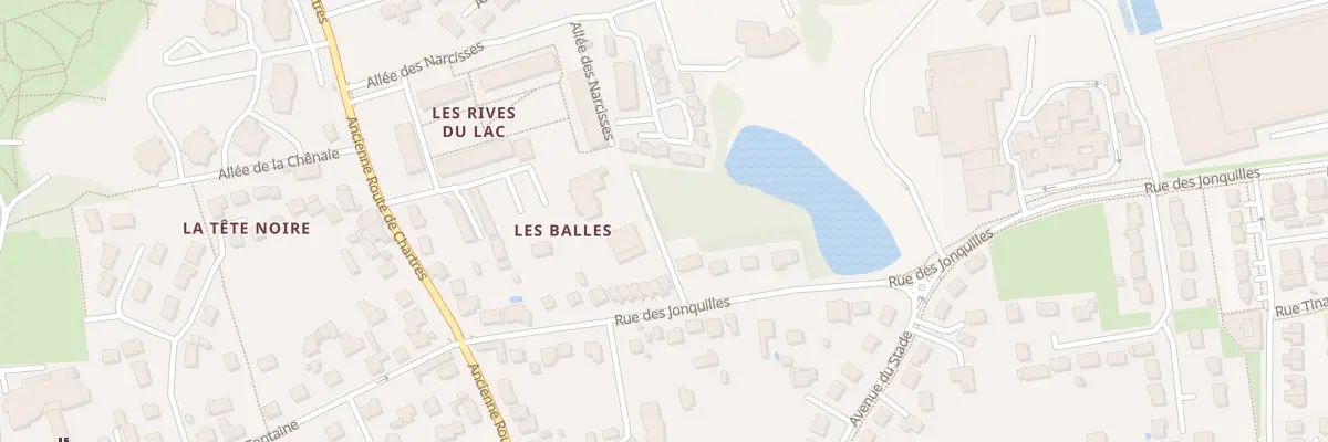 Plan du 708 Rue des Jonquilles à Saran