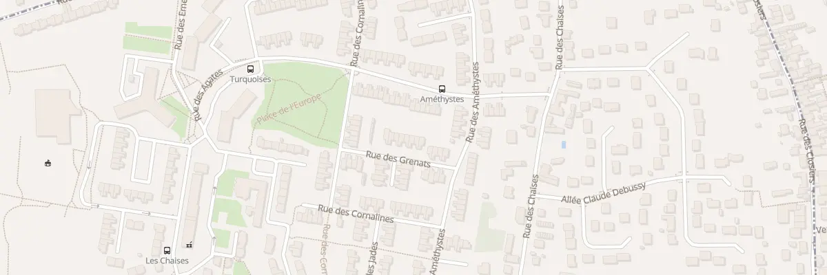 Plan du 14 Rue des Grenats à Saint-Jean-de-la-Ruelle