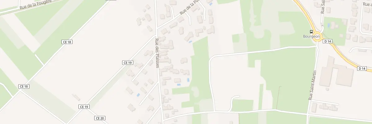 Plan du 239 Rue des Plaisses à Olivet
