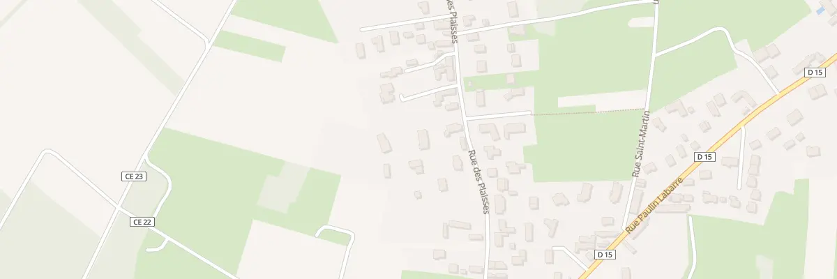 Plan du 1026 Rue des Plaisses à Olivet