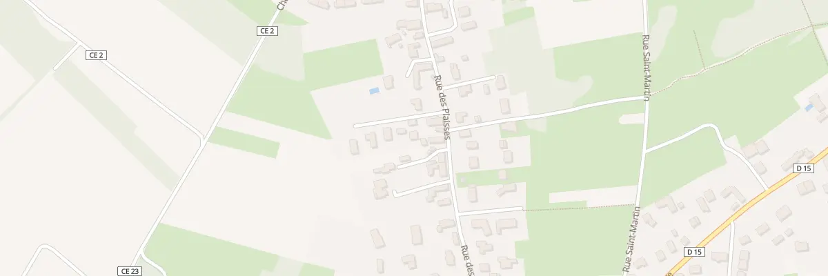 Plan du 900 Rue des Plaisses à Olivet