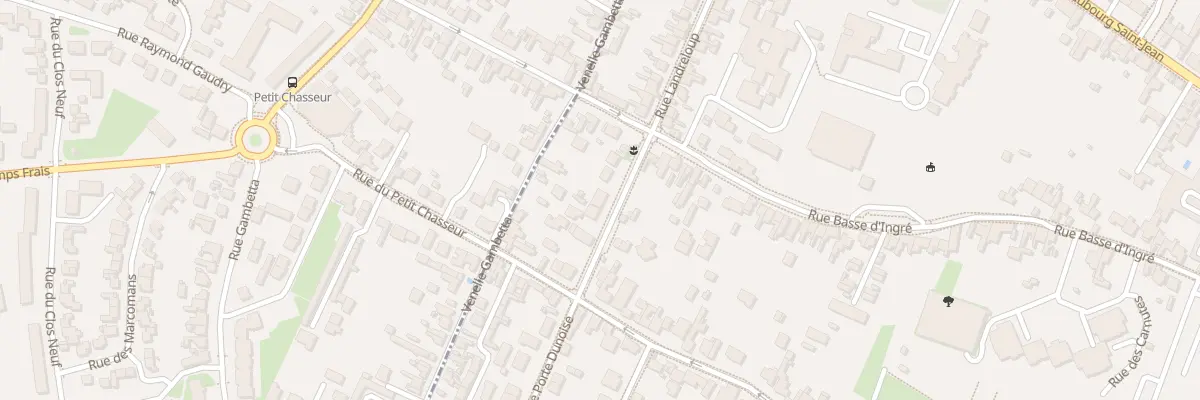 Plan du 67B Rue Porte Dunoise à Orléans