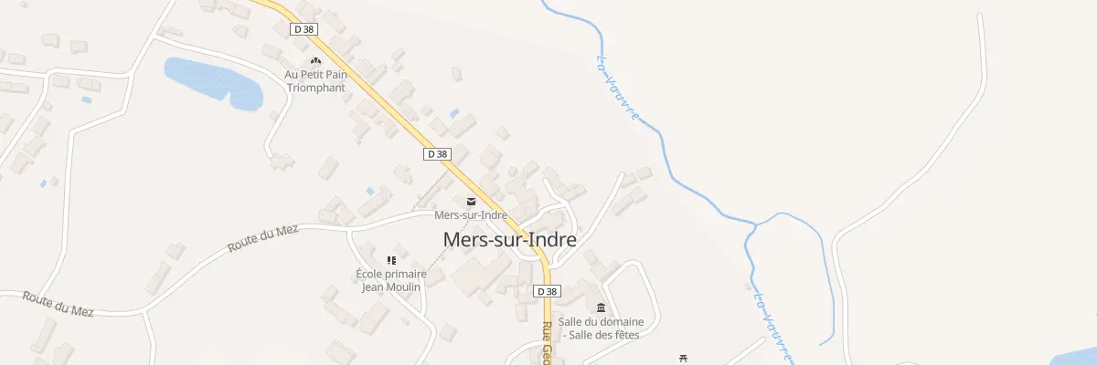 Plan du 6 Imp de l’Eglise à Mers-sur-Indre