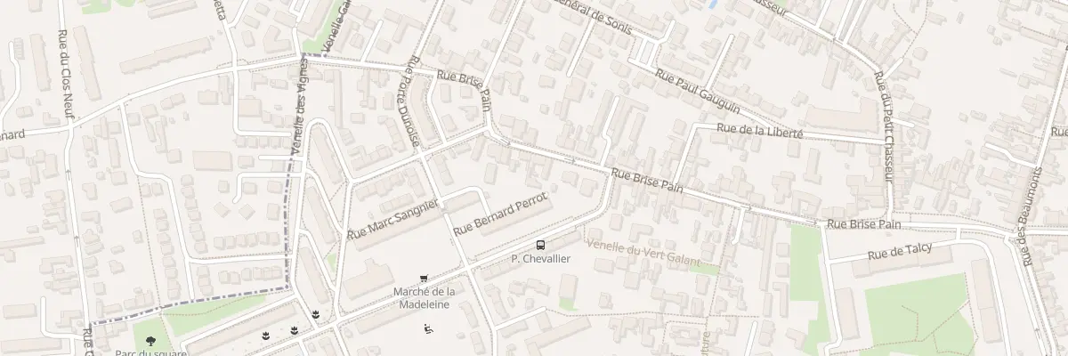 Plan du 63 Rue Brise Pain à Orléans