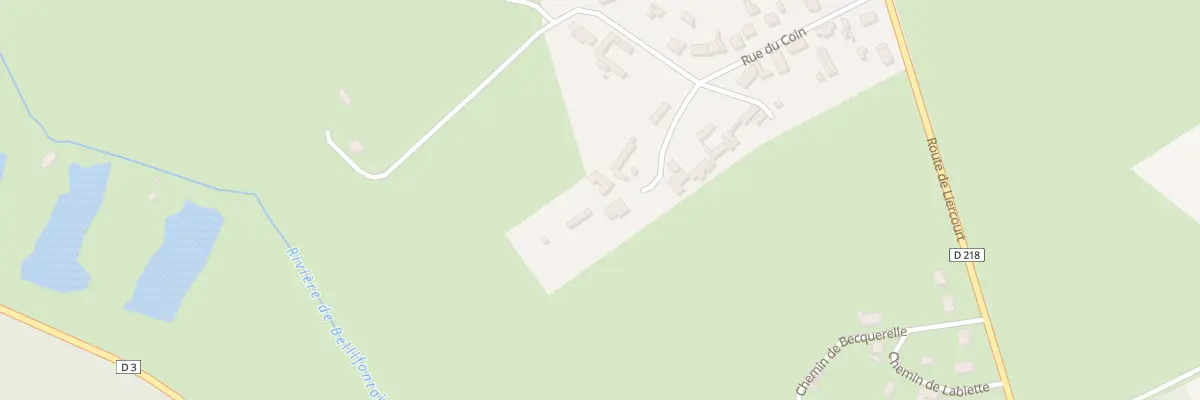 Plan du 18 Rue du Coin à Érondelle