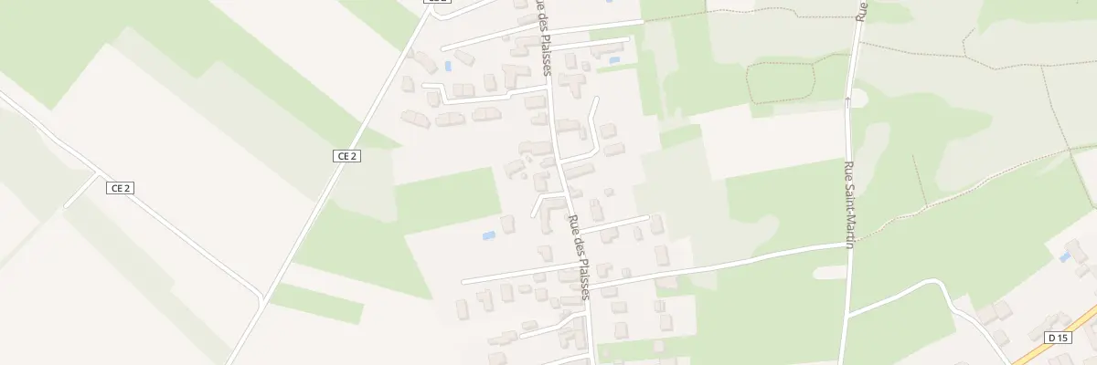Plan du 798 Rue des Plaisses à Olivet