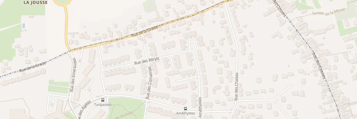 Plan du 3 Rue des Beryls à Saint-Jean-de-la-Ruelle