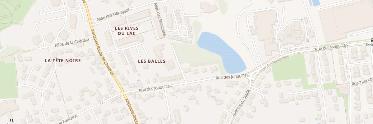 Plan du 702 Rue des Jonquilles à Saran