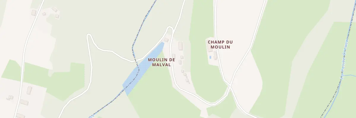 Plan du 5046 Moulin de Malval à Linard-Malval