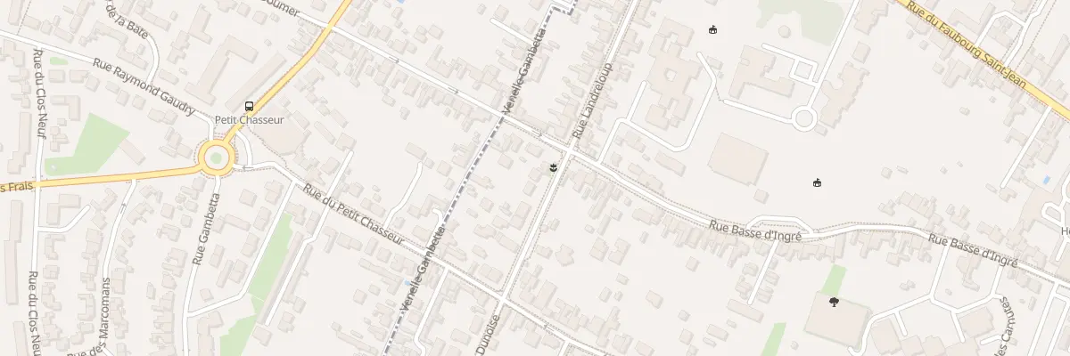Plan du 71 Rue Porte Dunoise à Orléans