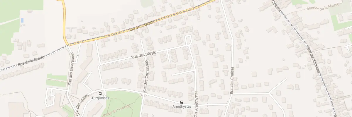 Plan du 7 Rue des Beryls à Saint-Jean-de-la-Ruelle
