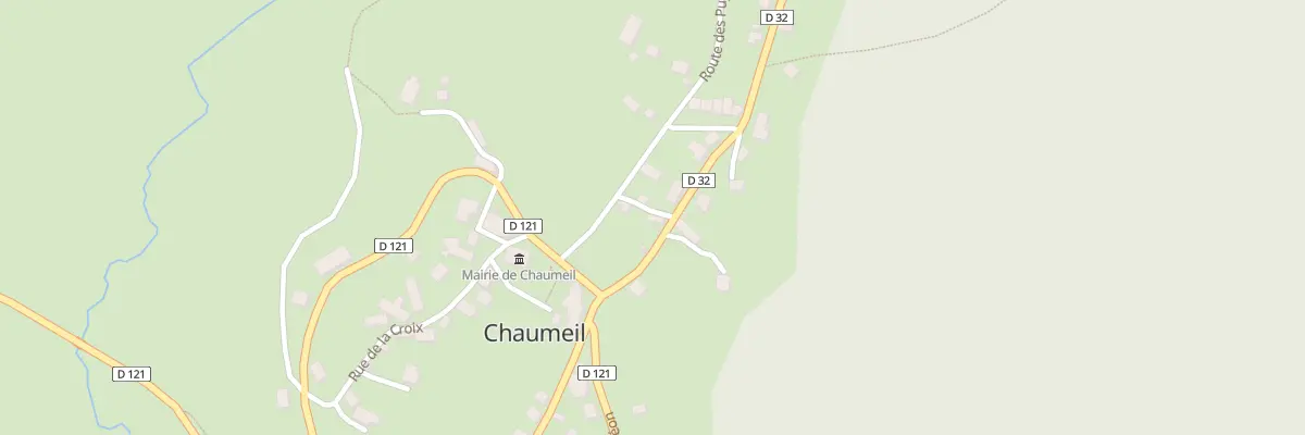 Plan du 5077 Le Bourg à Chaumeil