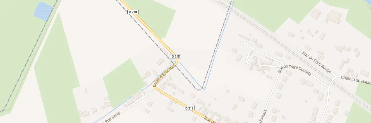 Plan du 1150 Rue du Pont à Eaucourt-sur-Somme