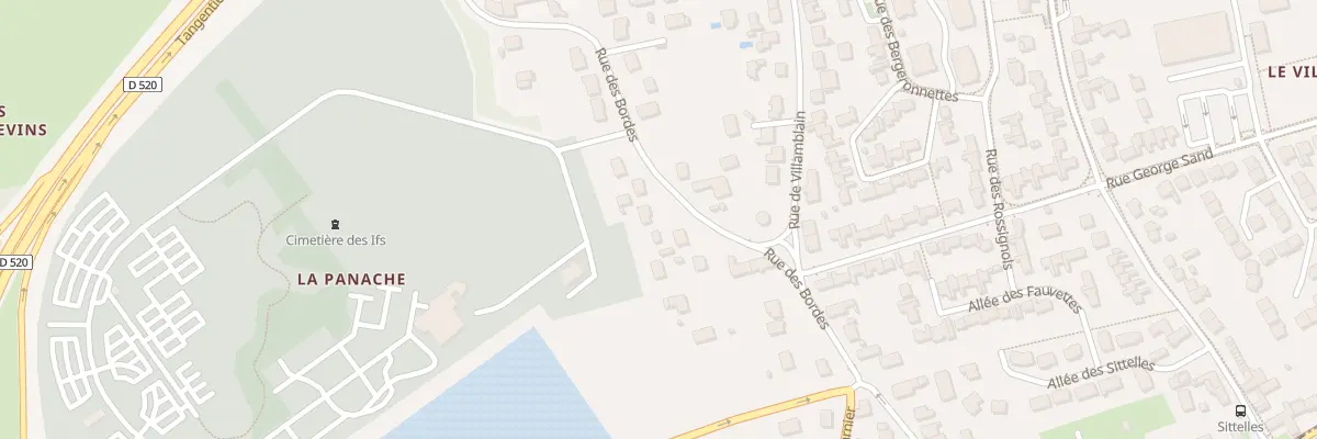 Plan du 341 Rue des Bordes à Saran