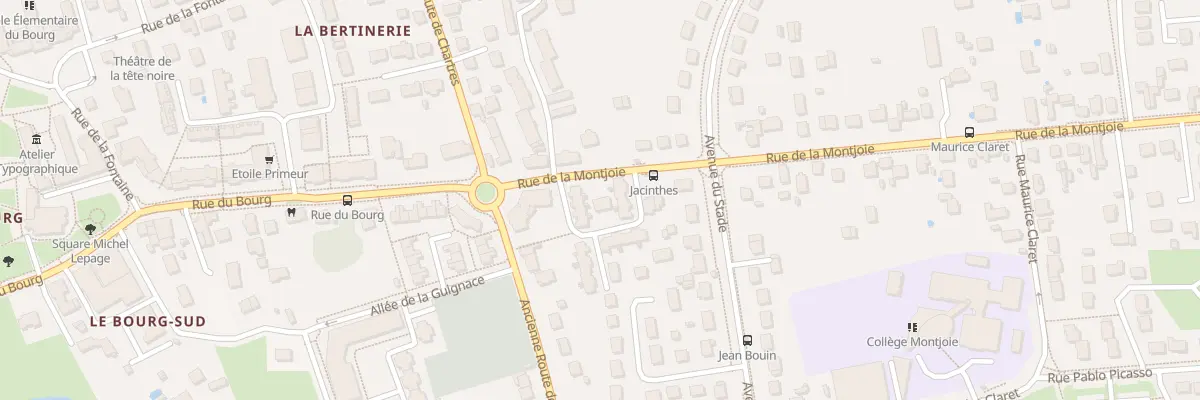 Plan du 717 Rue de la Montjoie à Saran