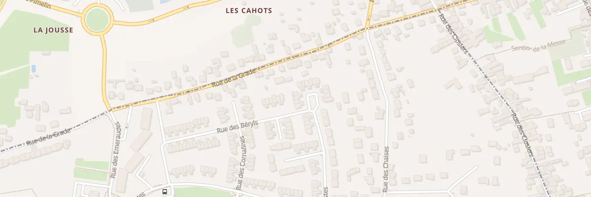 Plan du 93 Rue des Améthystes à Saint-Jean-de-la-Ruelle