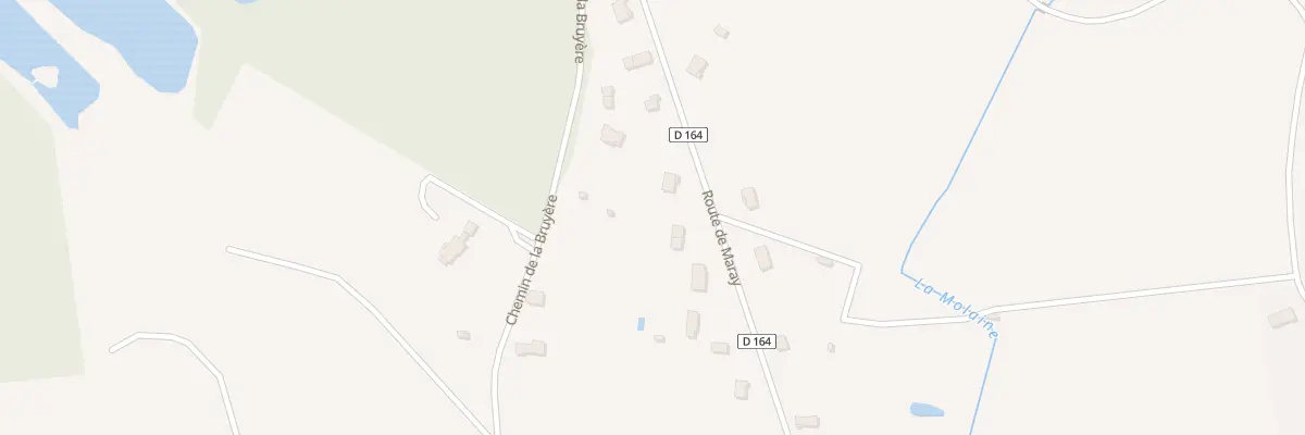 Plan du 11 Rte de Maray à Genouilly