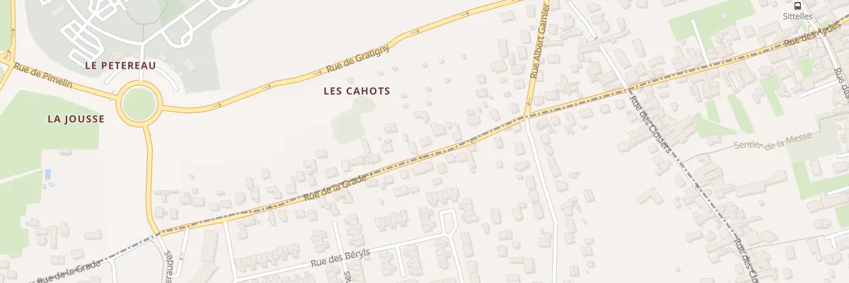 Plan du 238 Rue de la Grade à Saran