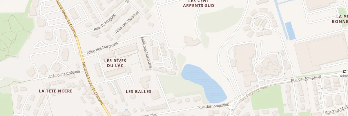 Plan du 410 All des Narcisses à Saran