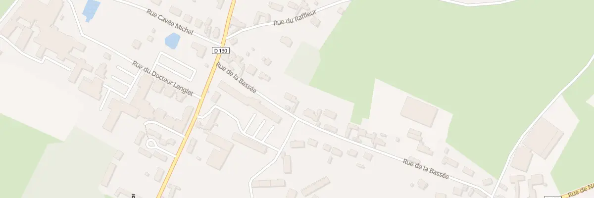 Plan du 127 Rue de la Bassée à Campagne-lès-Hesdin