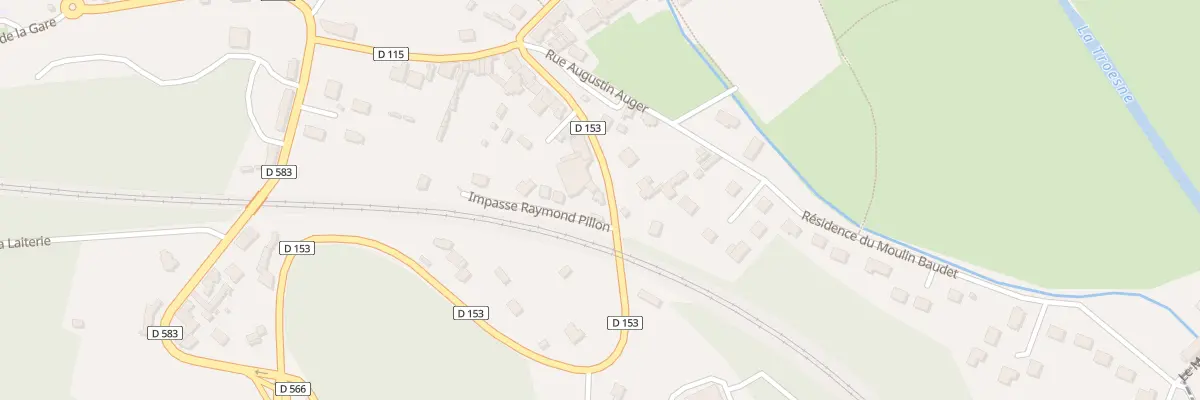 Plan du 18 Rue Raymond Pillon à Chaumont-en-Vexin