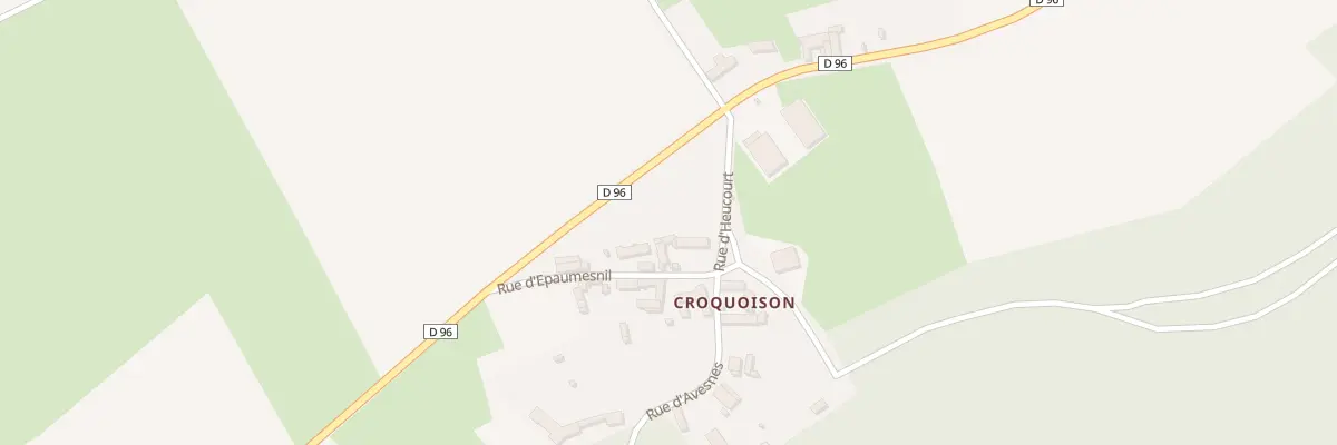 Plan du 24 Rue d’Epaumesnil à Heucourt-Croquoison
