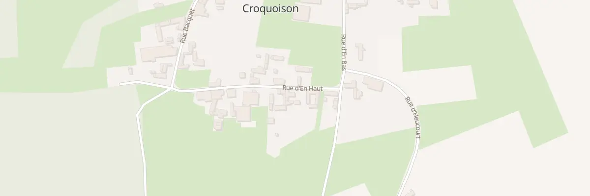 Plan du 190 Rue d’En Haut à Heucourt-Croquoison