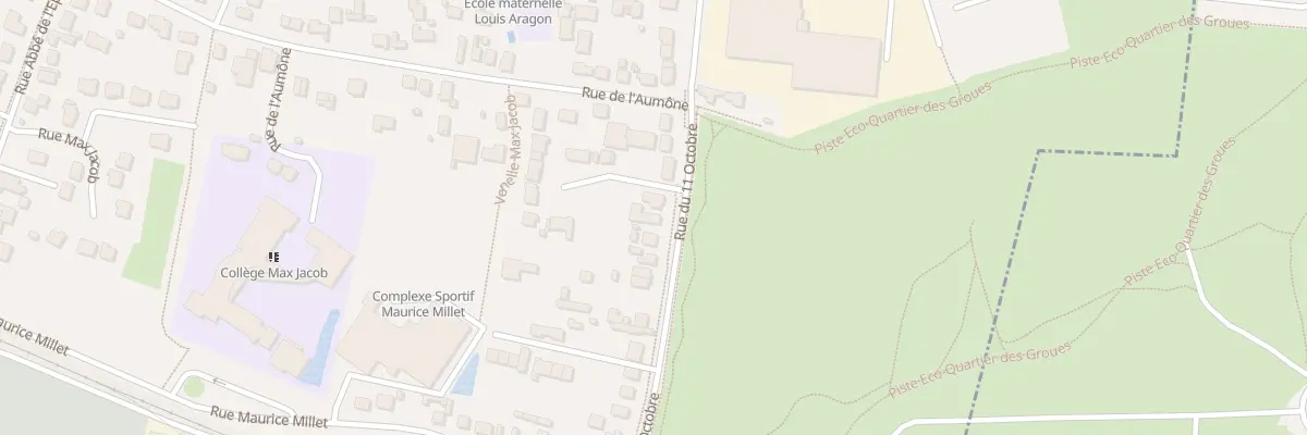 Plan du 103 Rue du Onze Octobre à Saint-Jean-de-la-Ruelle