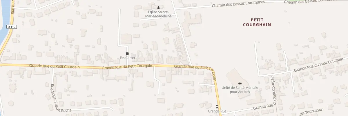 Plan du 469 Gr Grande Rue Petit Courgain à Calais
