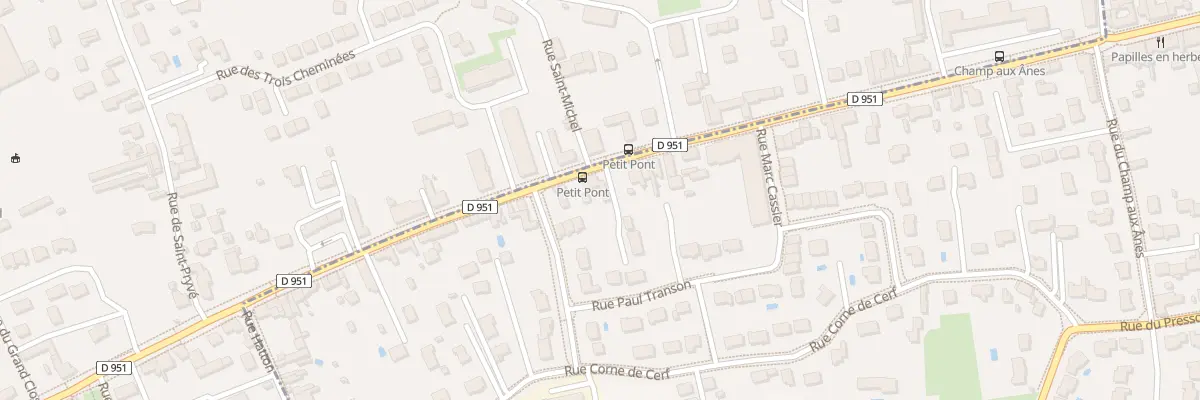 Plan du 125 Av de St Mesmin à Orléans