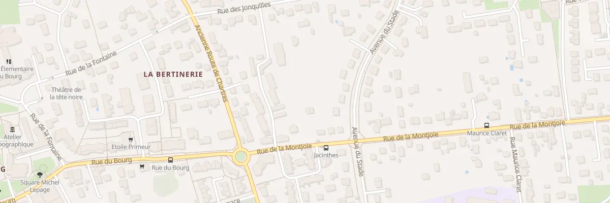 Plan du 690 Rue de la Montjoie à Saran