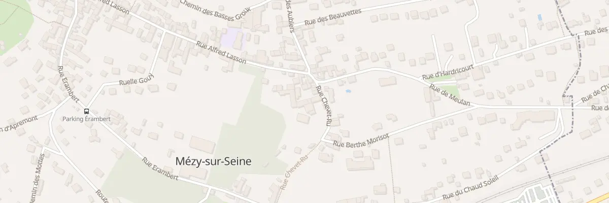 Plan du 11 Rue Chevet Ru à Mézy-sur-Seine