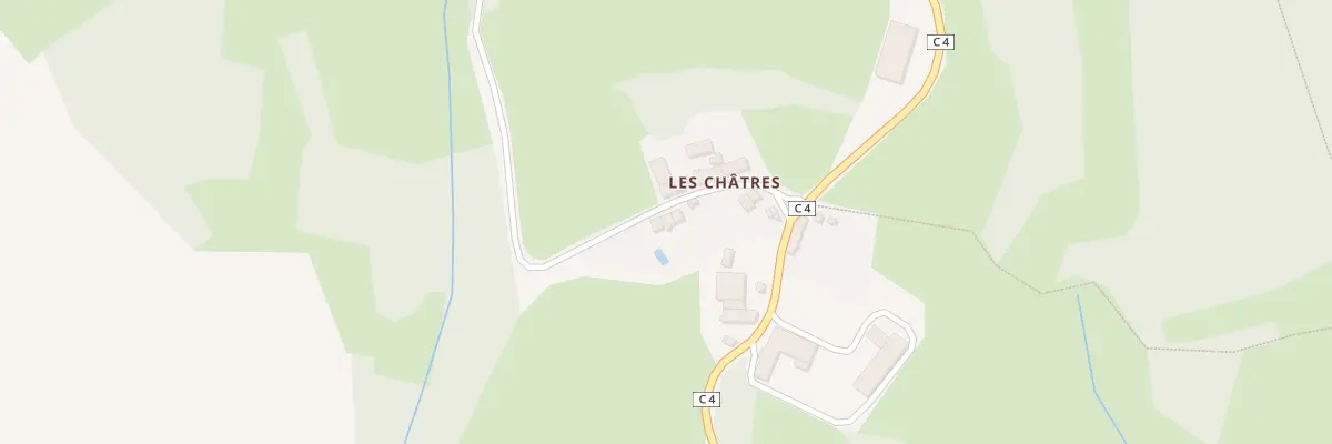Plan du 8 Les Châtres à Champsanglard