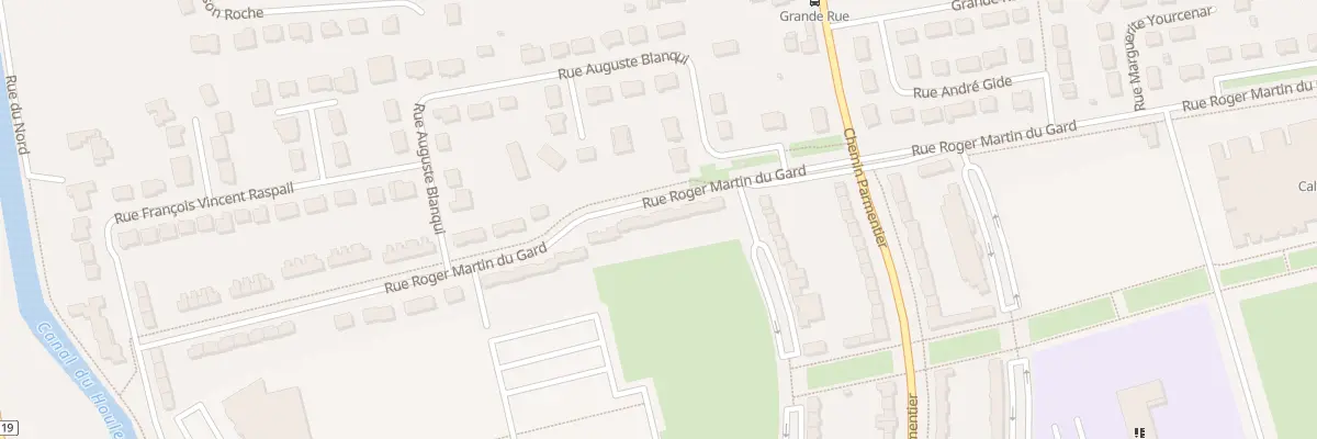 Plan du 374 Rue Roger Martin du Gard à Calais