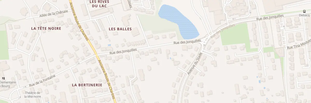 Plan du 695 Rue des Jonquilles à Saran