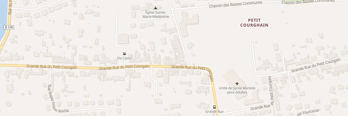 Plan du 475 Gr Grande Rue Petit Courgain à Calais