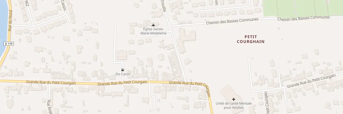 Plan du 21 Rue du Pont Trouille à Calais