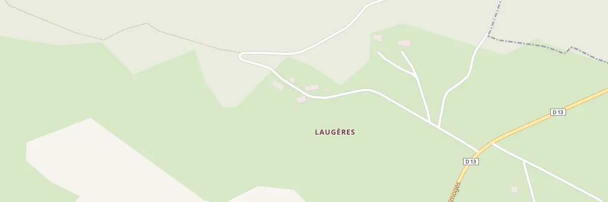 Plan du 5165 Laugere à Saint-Hilaire-le-Château