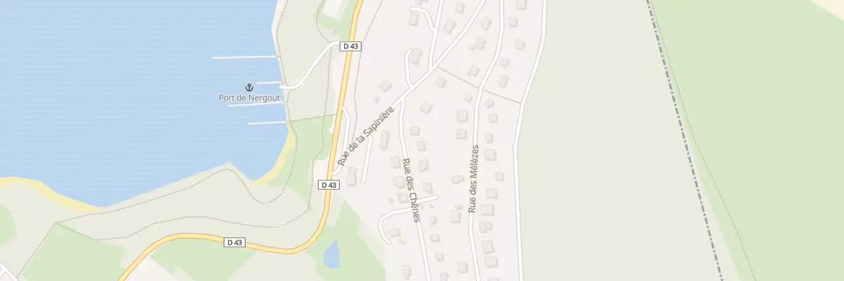 Plan du 5 Rue des Chênes à Beaumont-du-Lac