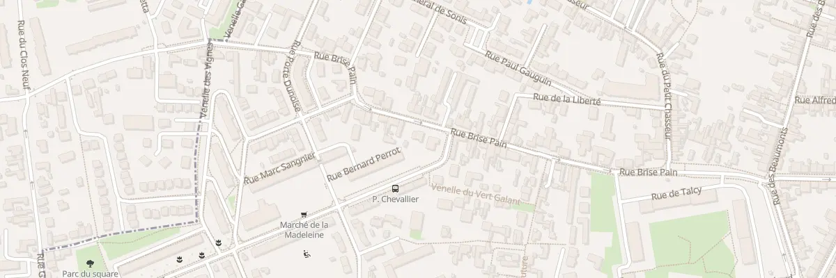 Plan du 57 Rue Brise Pain à Orléans