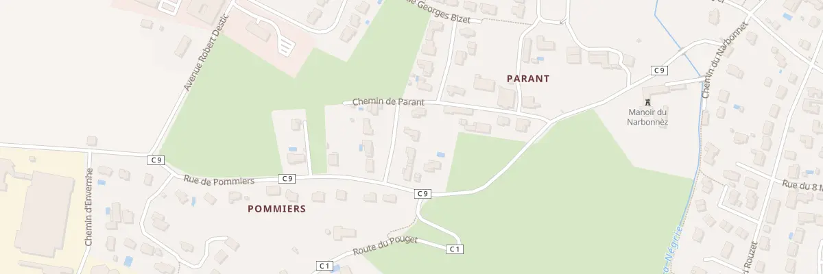 Plan du 5645F Parant à Rudelle