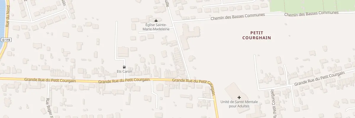 Plan du 15 Rue du Pont Trouille à Calais