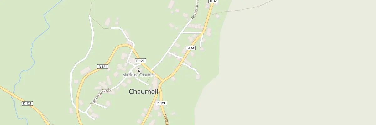 Plan du 5074 Le Bourg à Chaumeil