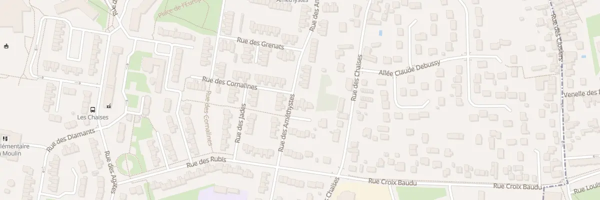 Plan du 18 Rue des Améthystes à Saint-Jean-de-la-Ruelle