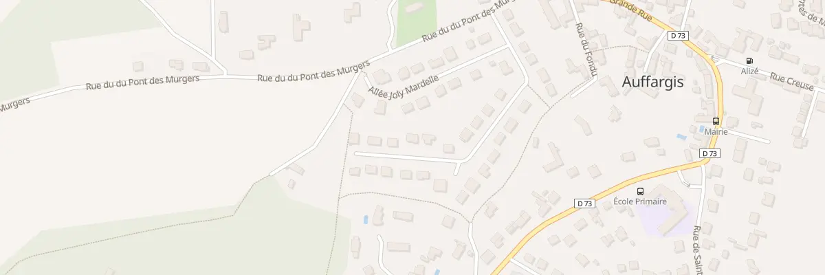 Plan du 18 All du Feu de St Jean à Auffargis