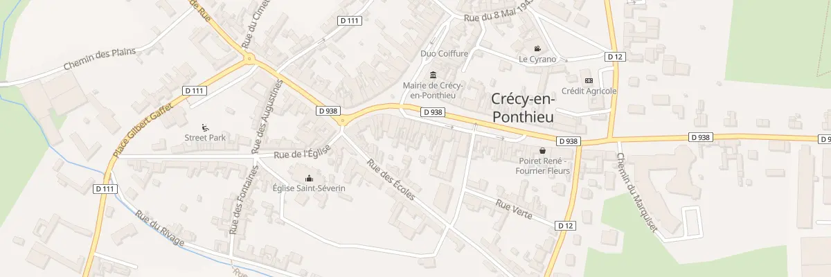 Plan du 41 Rue du Mal Leclerc de Hauteclo à Crécy-en-Ponthieu