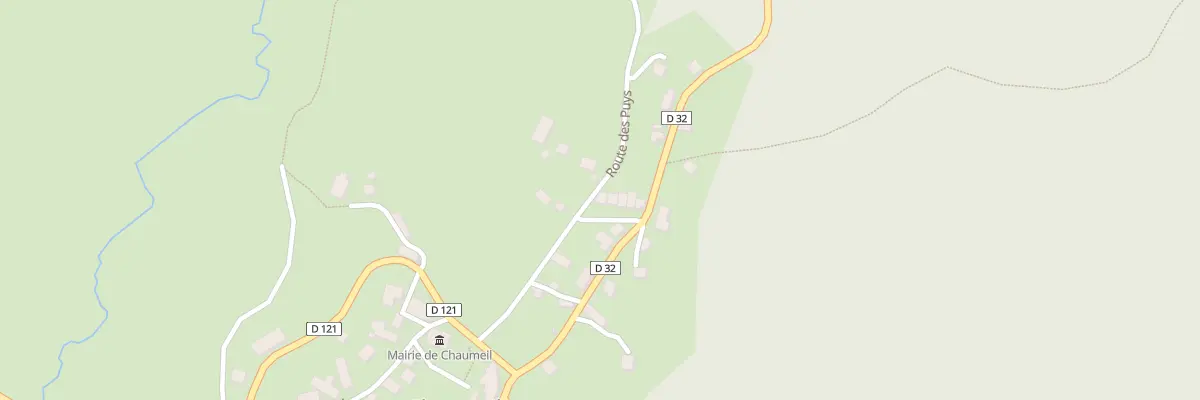 Plan du 5059 Le Bourg à Chaumeil