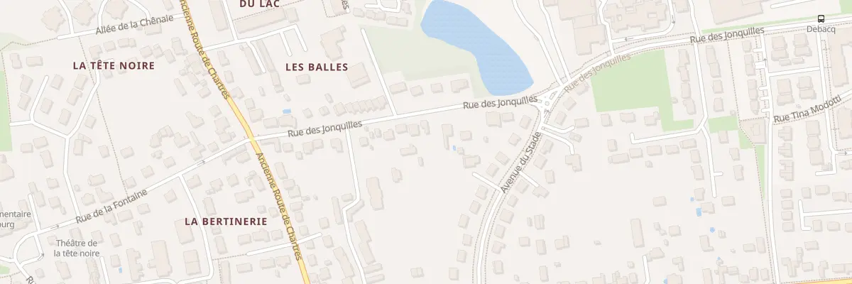 Plan du 685 Rue des Jonquilles à Saran