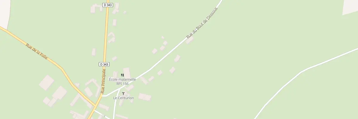 Plan du 6 Rue du Bout de Dessous à Zoteux