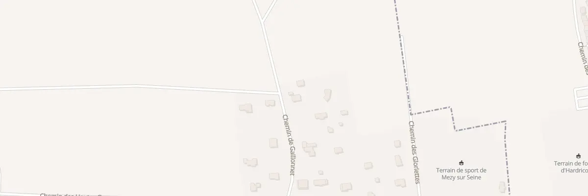 Plan du 20 Che de Gaillonnet à Mézy-sur-Seine